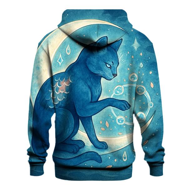 Lunar Koi Guardian Cat custom hoodies