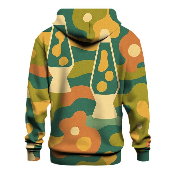 Groovy Lava Lamp Lounge Tiles premium hoodies