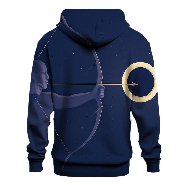 Starlit Archery Focus embroidered hoodies