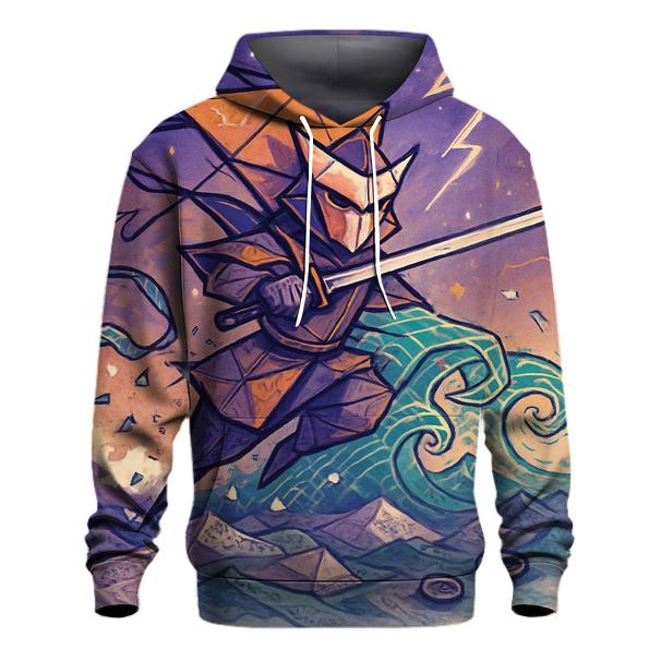 Midnight Kite Samurai Above The Paper Ocean custom hoodies