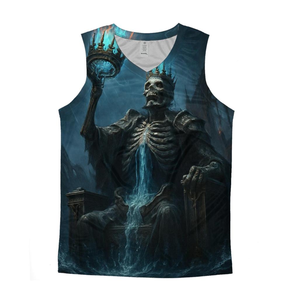Crown Of The Drowned Pyre King casual summer tank tops