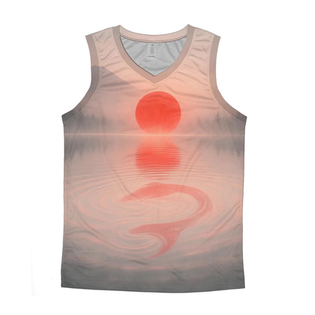 Japan Aurora Koi Flag custom tank tops