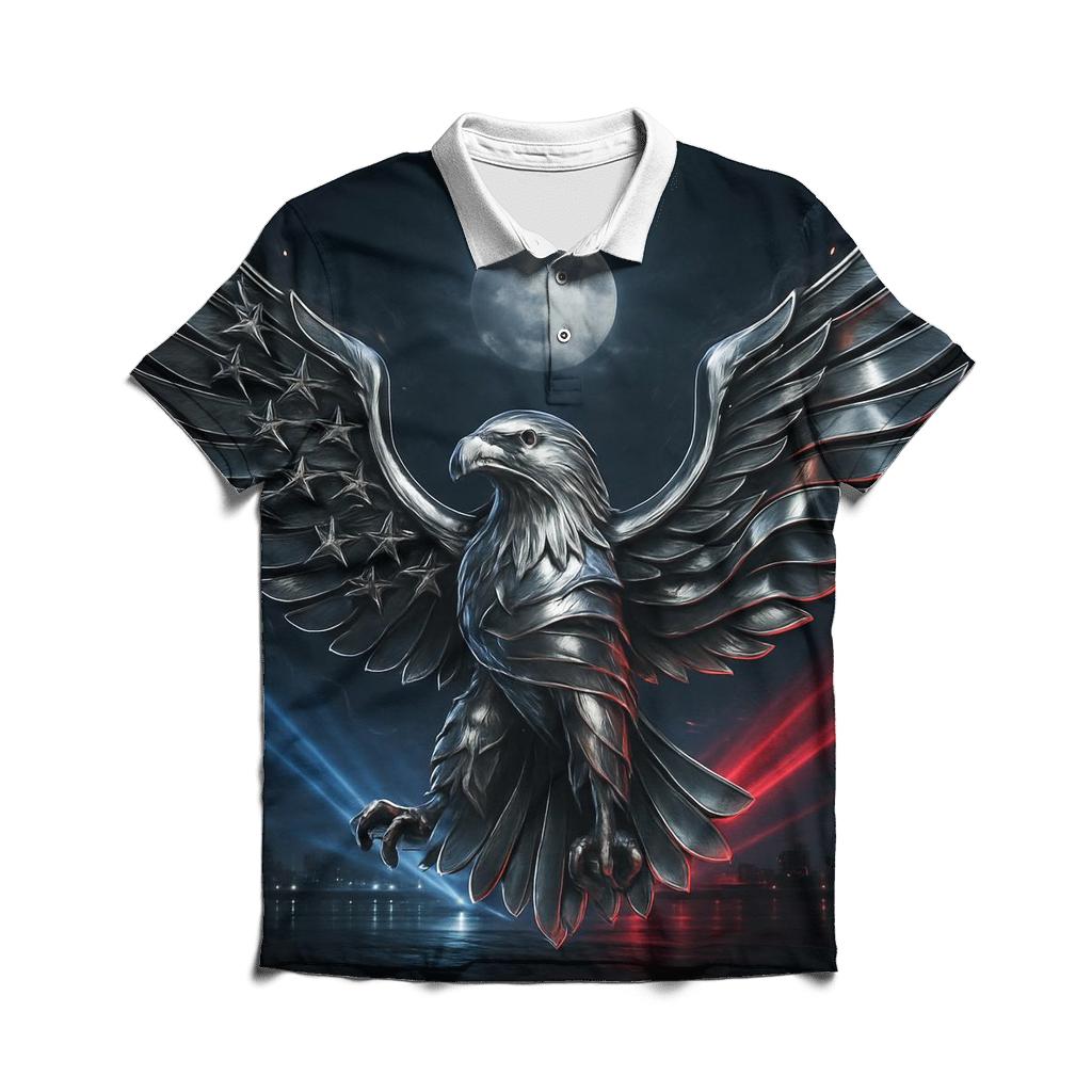 Chrome Anthem Over The Harbor casual sports polo shirts