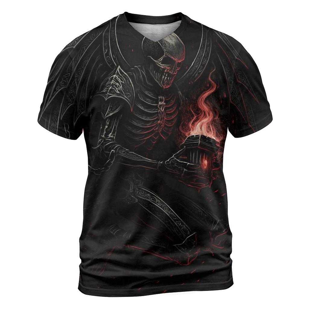 The Reliquary Seraph Of Black Iron custom all-over print shirts