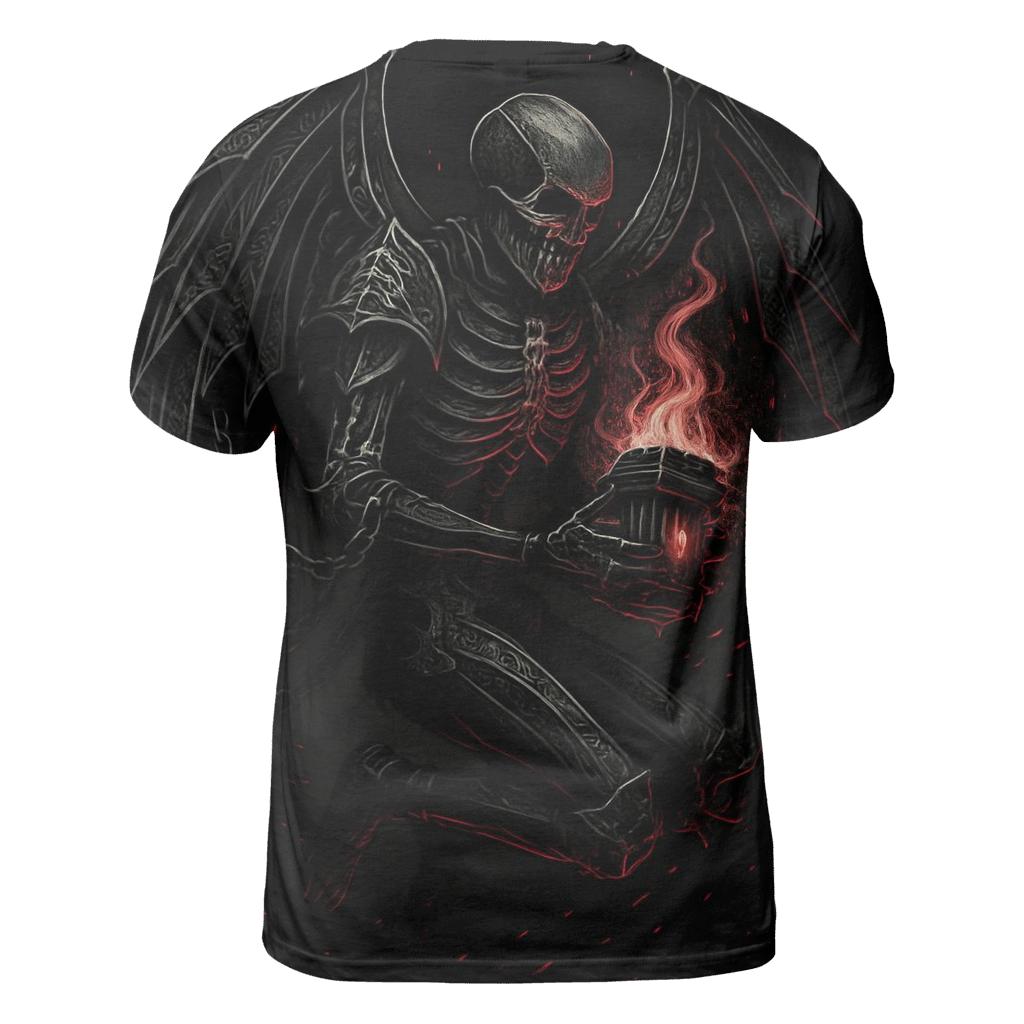 The Reliquary Seraph Of Black Iron custom all-over print shirts