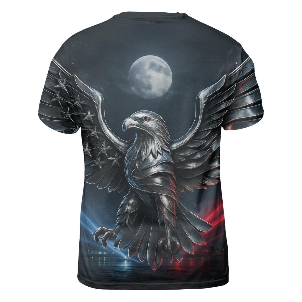 Chrome Anthem Over The Harbor creative print fashion shirts