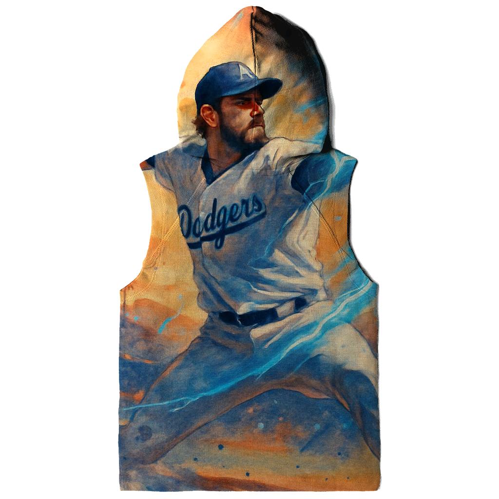 Sunset Pitcher Storm With Icy Blue Lightning lightweight hoodies