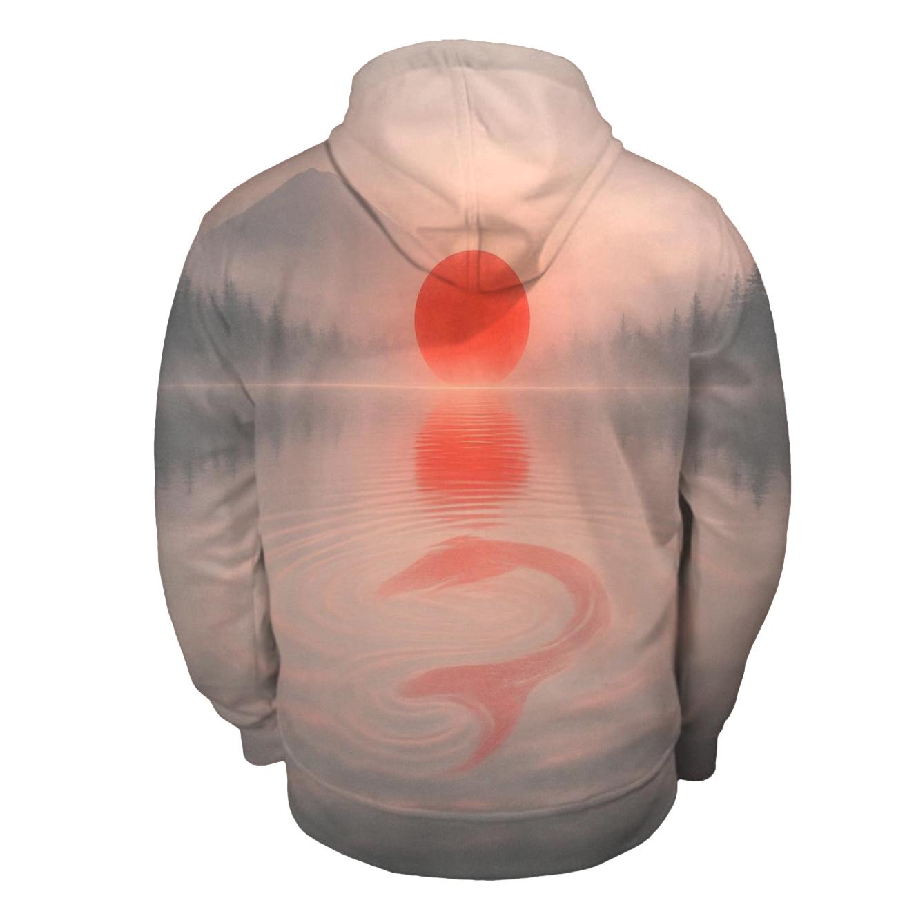 Japan Aurora Koi Flag custom hoodies