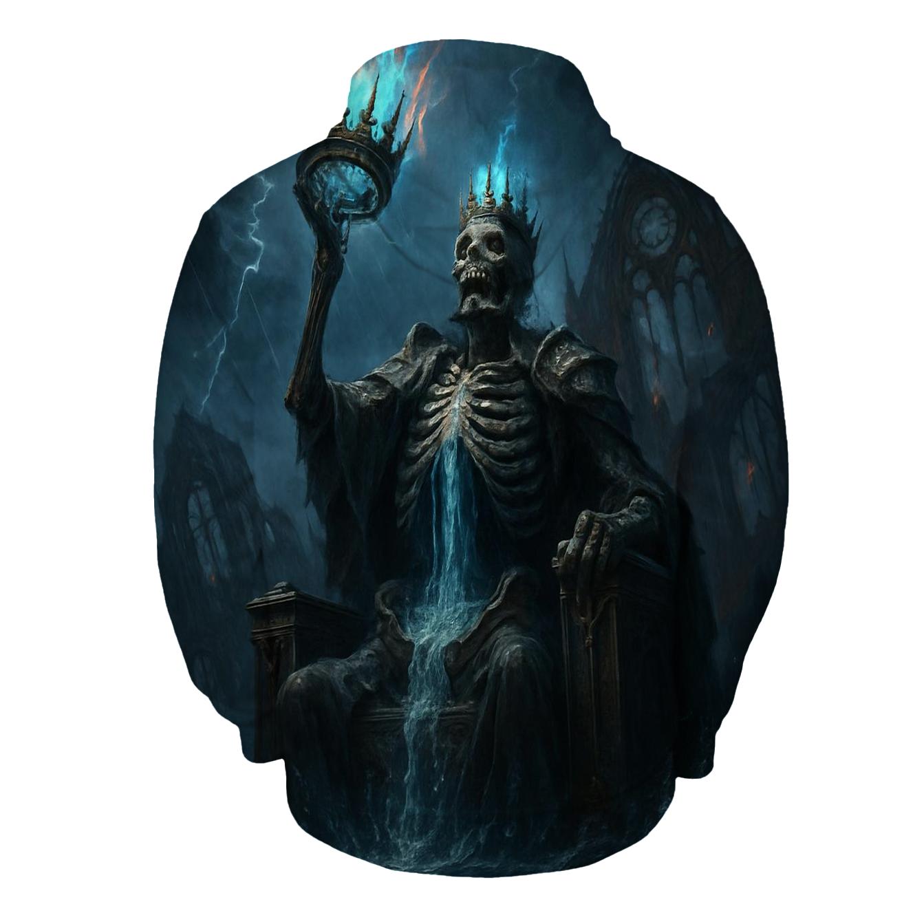 Crown Of The Drowned Pyre King printed hoodies