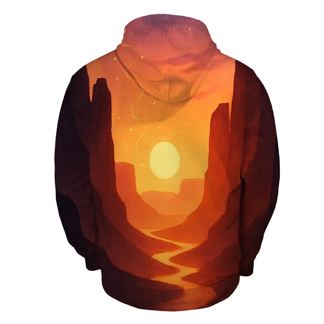 Ember Lantern Canyon Sunset lightweight hoodies