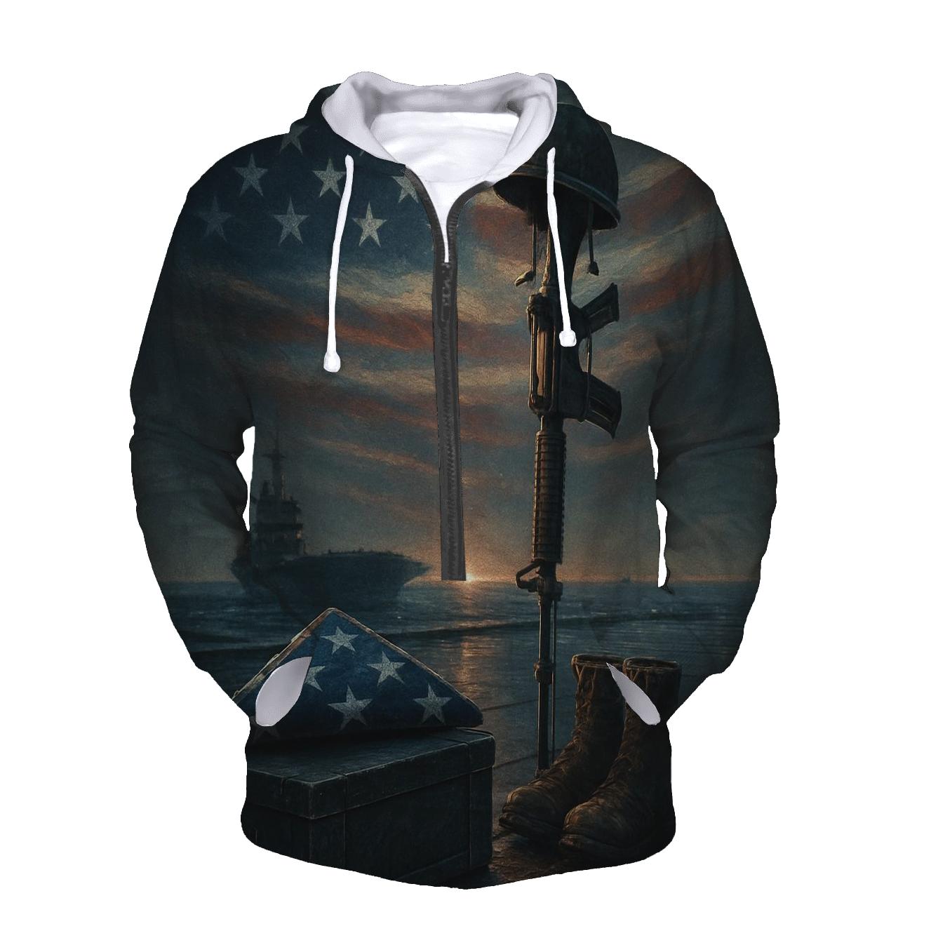 Stars Forged In Steel And Sea hoodies fashion