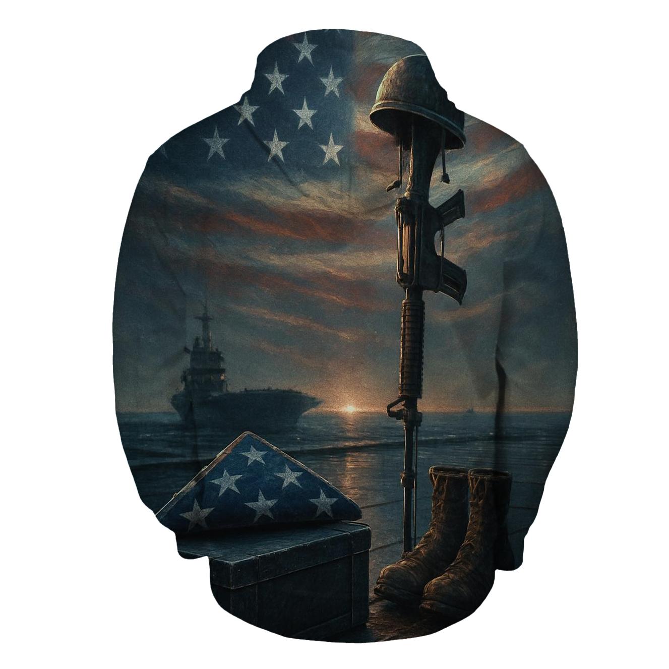 Stars Forged In Steel And Sea hoodies fashion