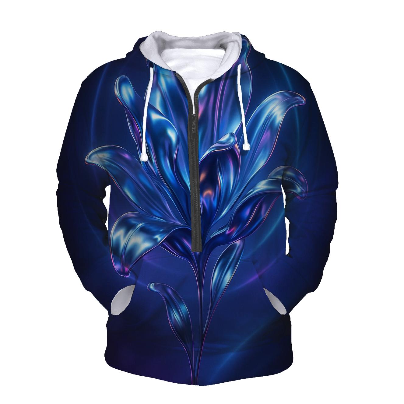 Chrome Mirage Bloom custom hoodies