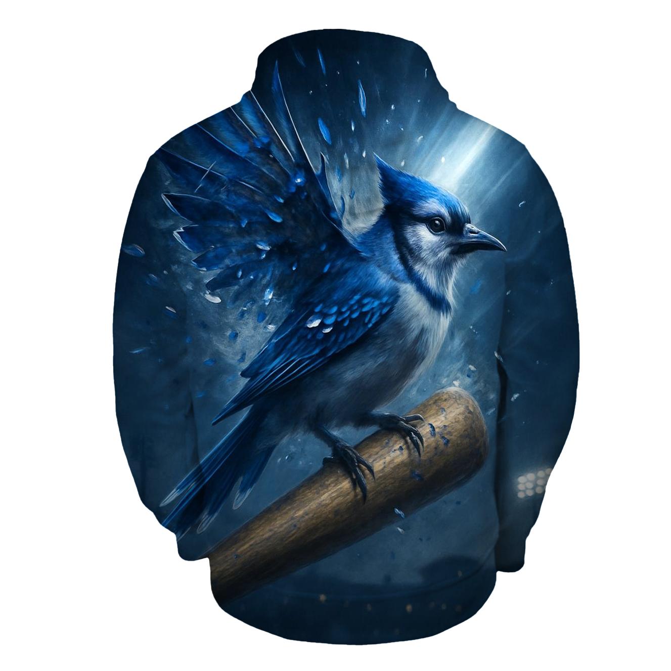 Midnight Pinwheel With Blue Jays Flight hoodies fashion