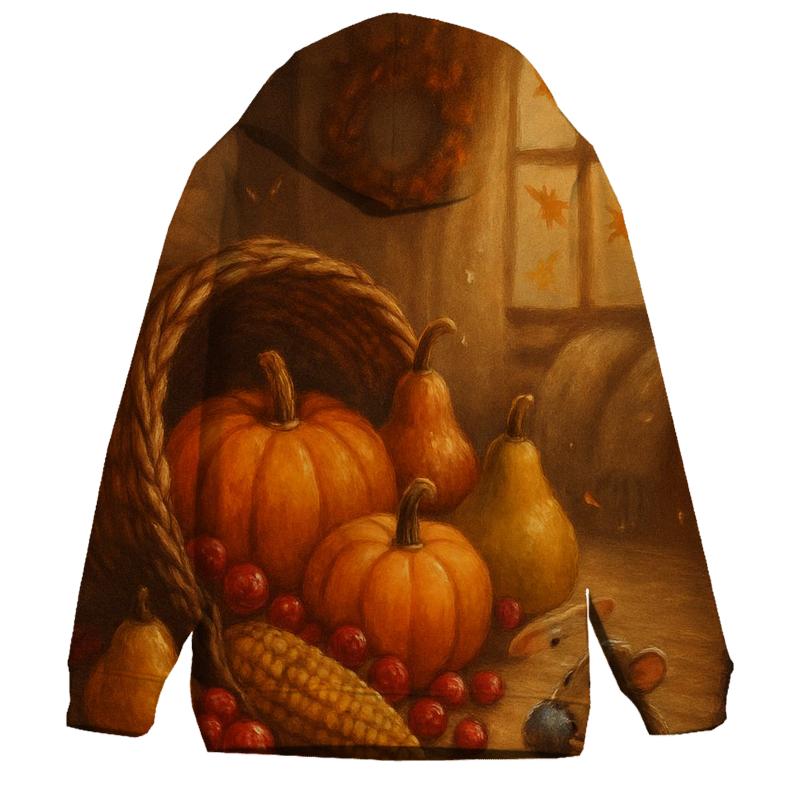 Candlelit Cornucopia Hearth hoodie designs