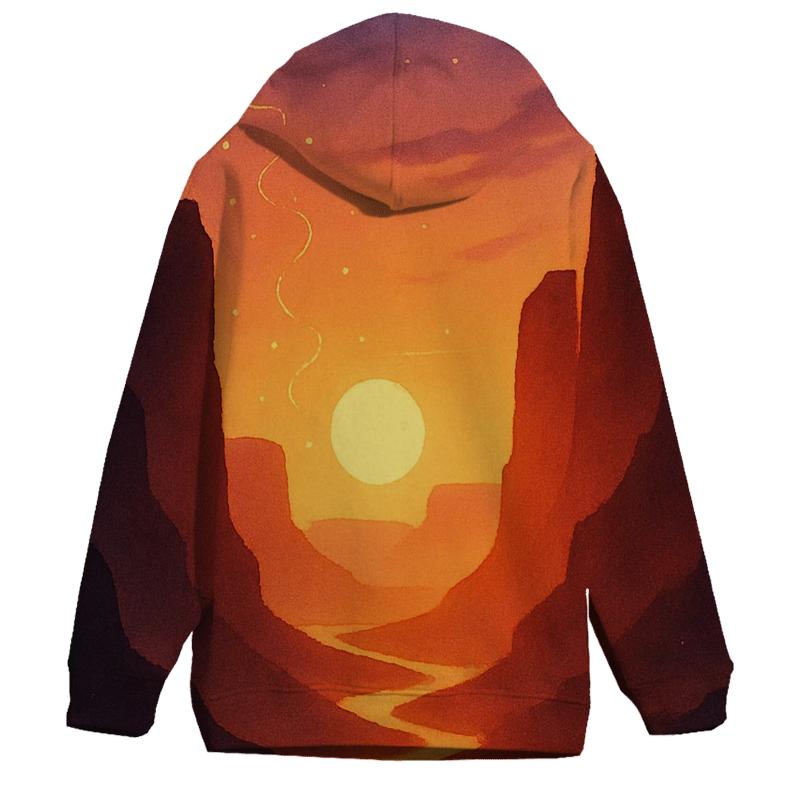 Ember Lantern Canyon Sunset hoodie trends