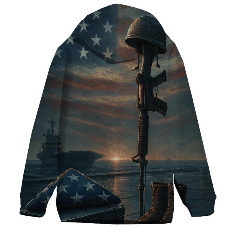 Stars Forged In Steel And Sea custom hoodies