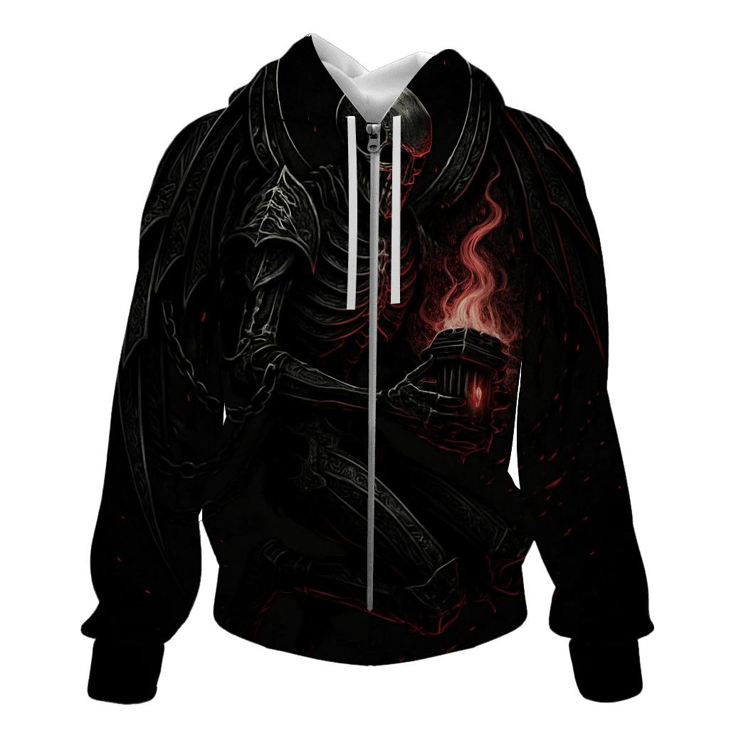 The Reliquary Seraph Of Black Iron custom hoodies
