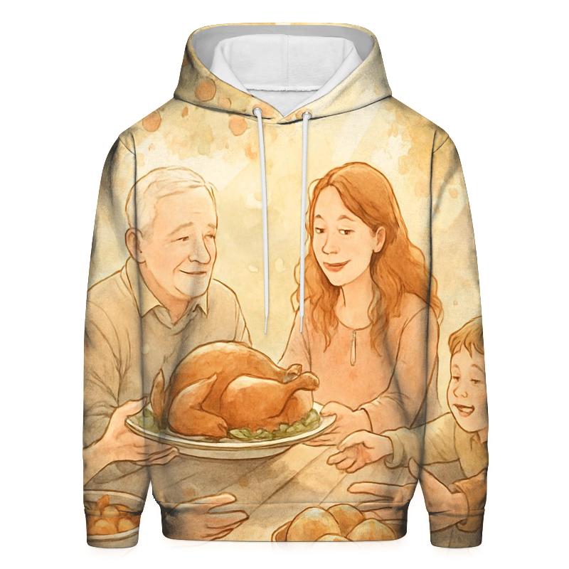 Sunlit Gratitude Orchard Picnic hoodie designs