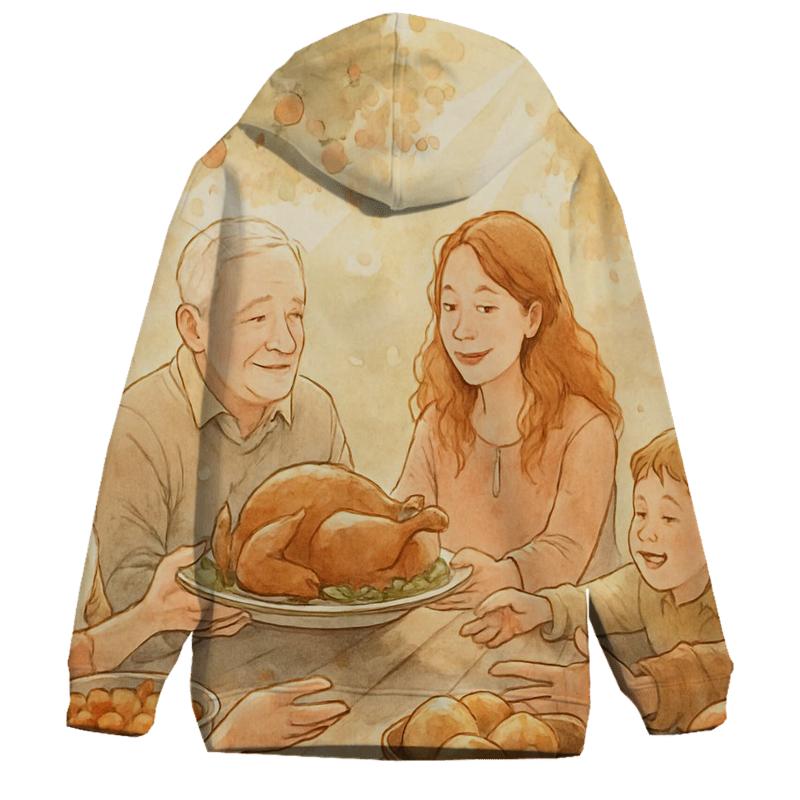 Sunlit Gratitude Orchard Picnic hoodie designs