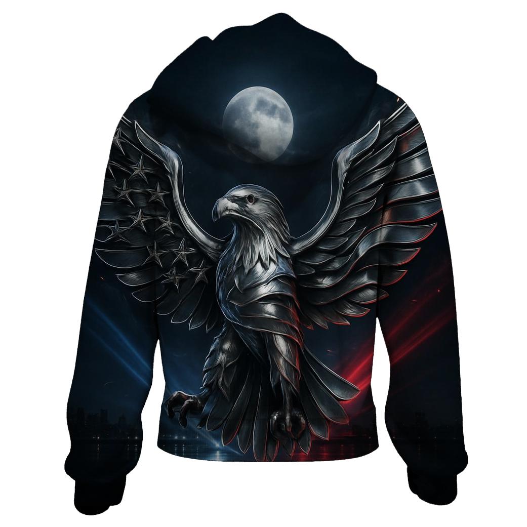 Chrome Anthem Over The Harbor heavyweight hoodies