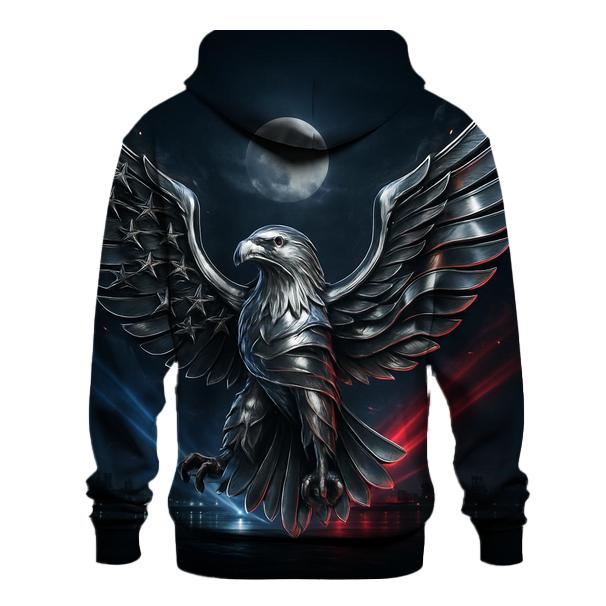 Chrome Anthem Over The Harbor printed hoodies