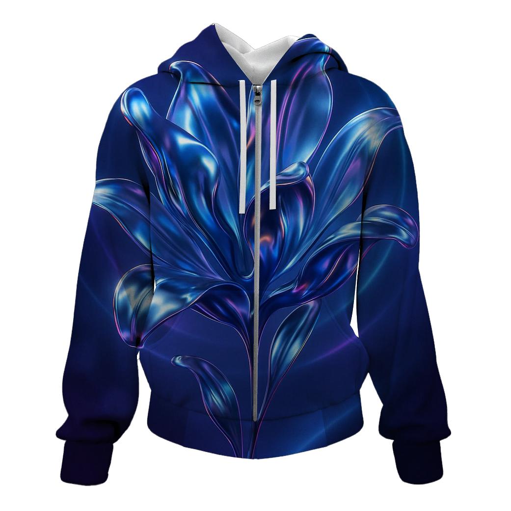 Chrome Mirage Bloom custom hoodies