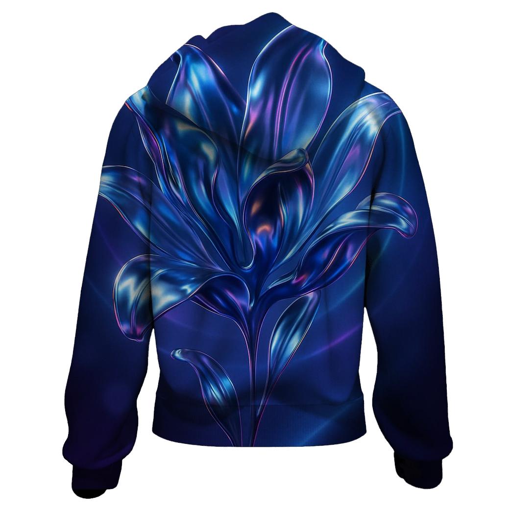 Chrome Mirage Bloom custom hoodies
