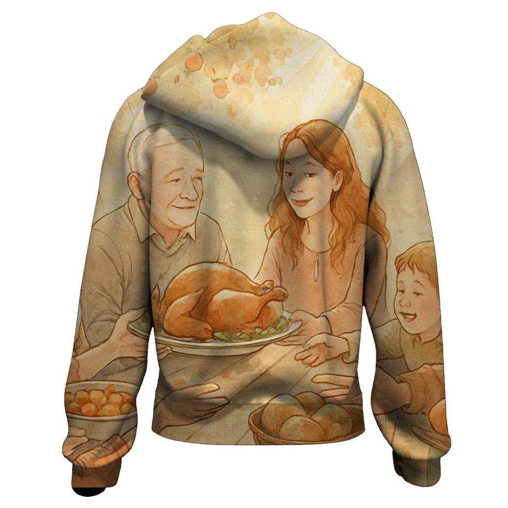 Sunlit Gratitude Orchard Picnic hoodie styles
