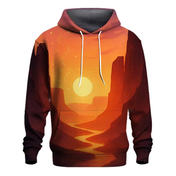 Ember Lantern Canyon Sunset heavyweight hoodies