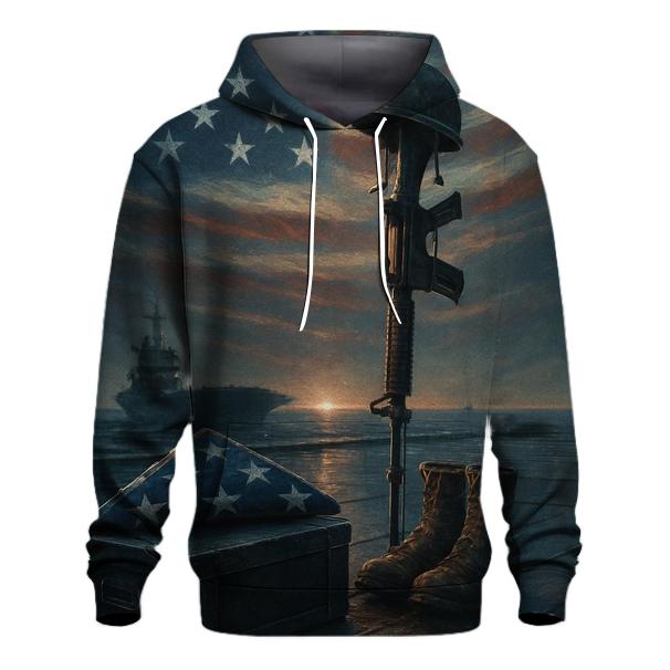 Stars Forged In Steel And Sea custom hoodies