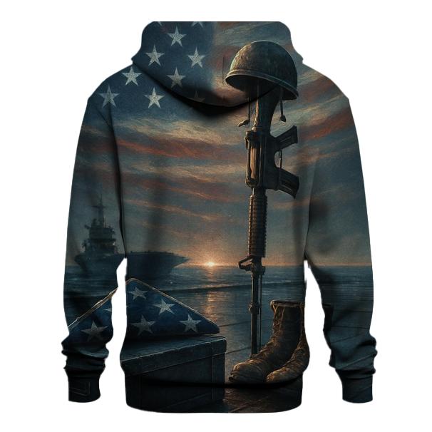 Stars Forged In Steel And Sea custom hoodies