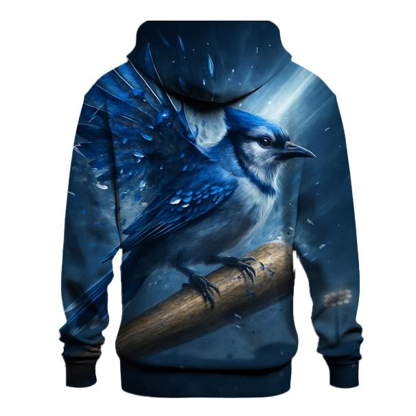 Midnight Pinwheel With Blue Jays Flight custom hoodies