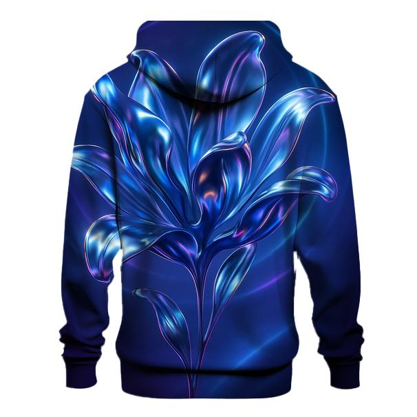 Chrome Mirage Bloom printed hoodies