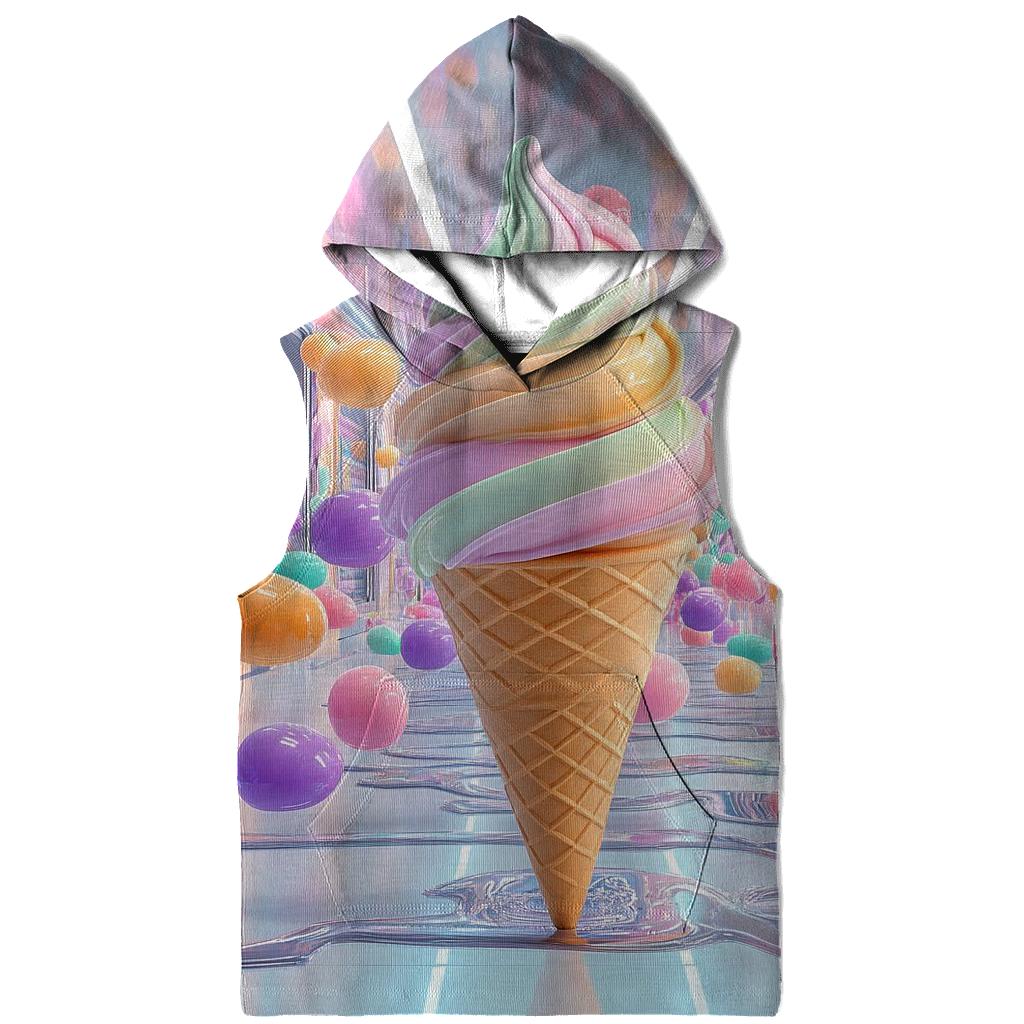 Neon Freezer Dream Parade zip-up hoodies