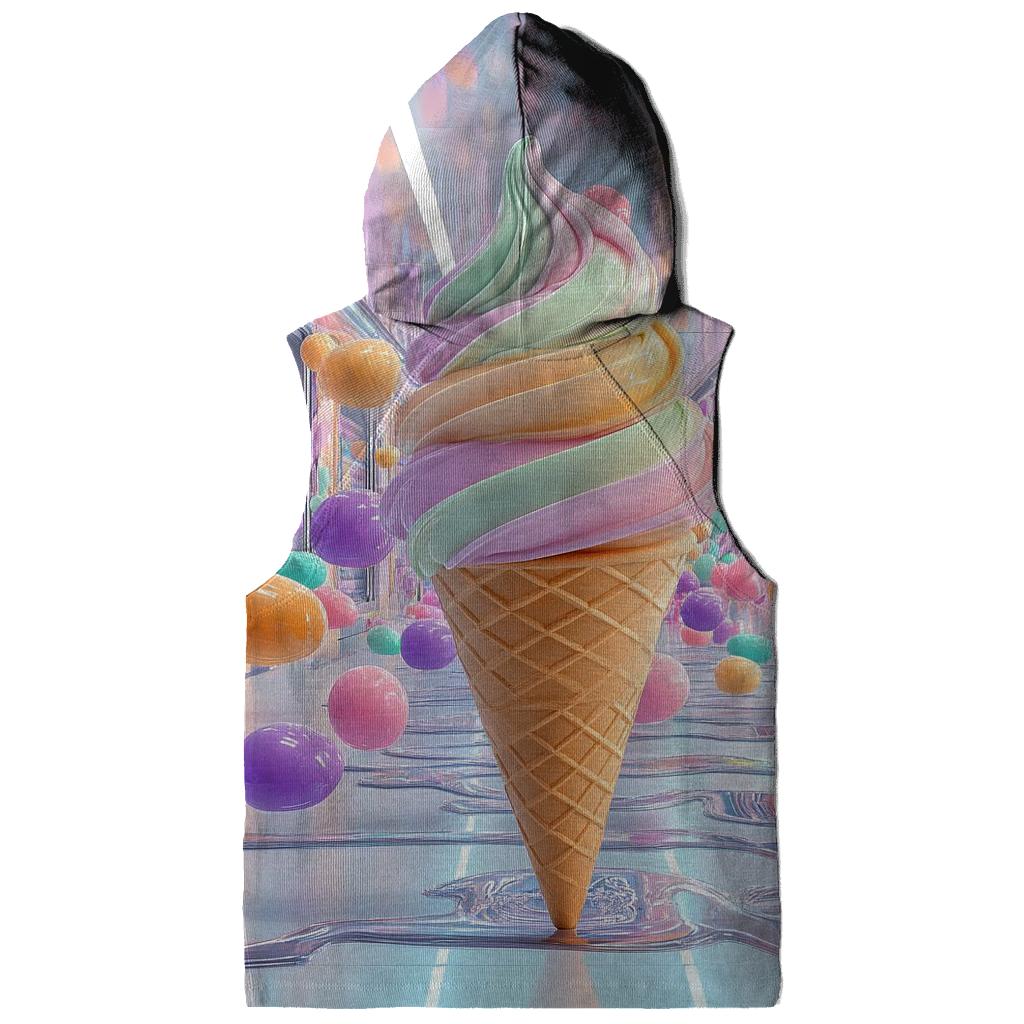 Neon Freezer Dream Parade zip-up hoodies