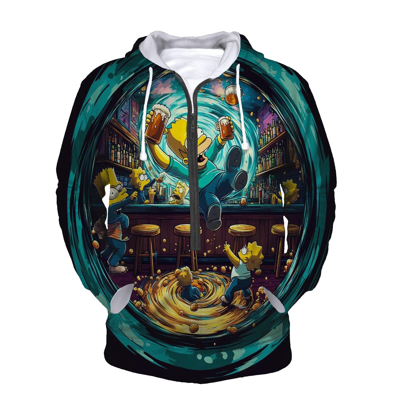 Moes Tavern Time Loop Spill custom hoodies