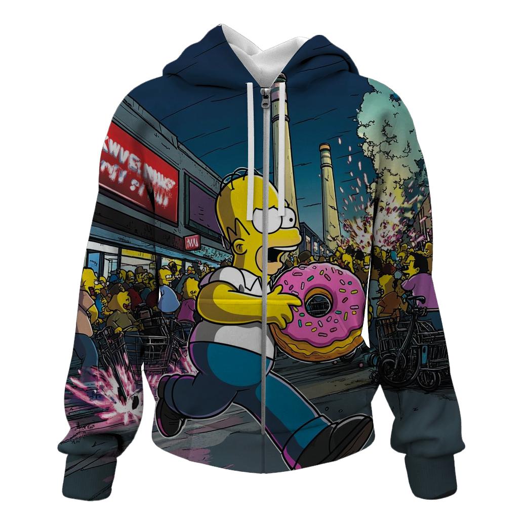 Springfield Blackout Donut Stampede designer hoodies