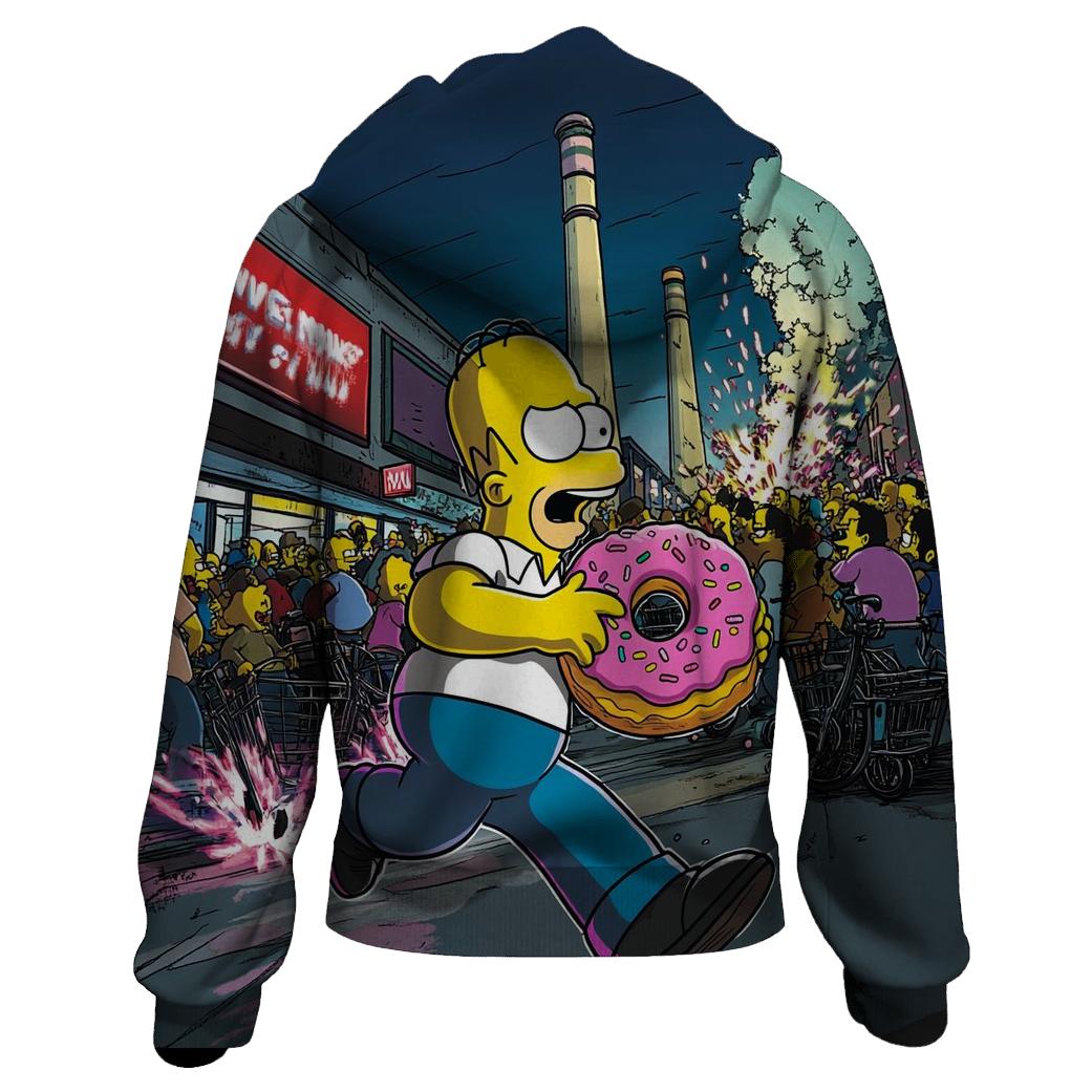 Springfield Blackout Donut Stampede designer hoodies