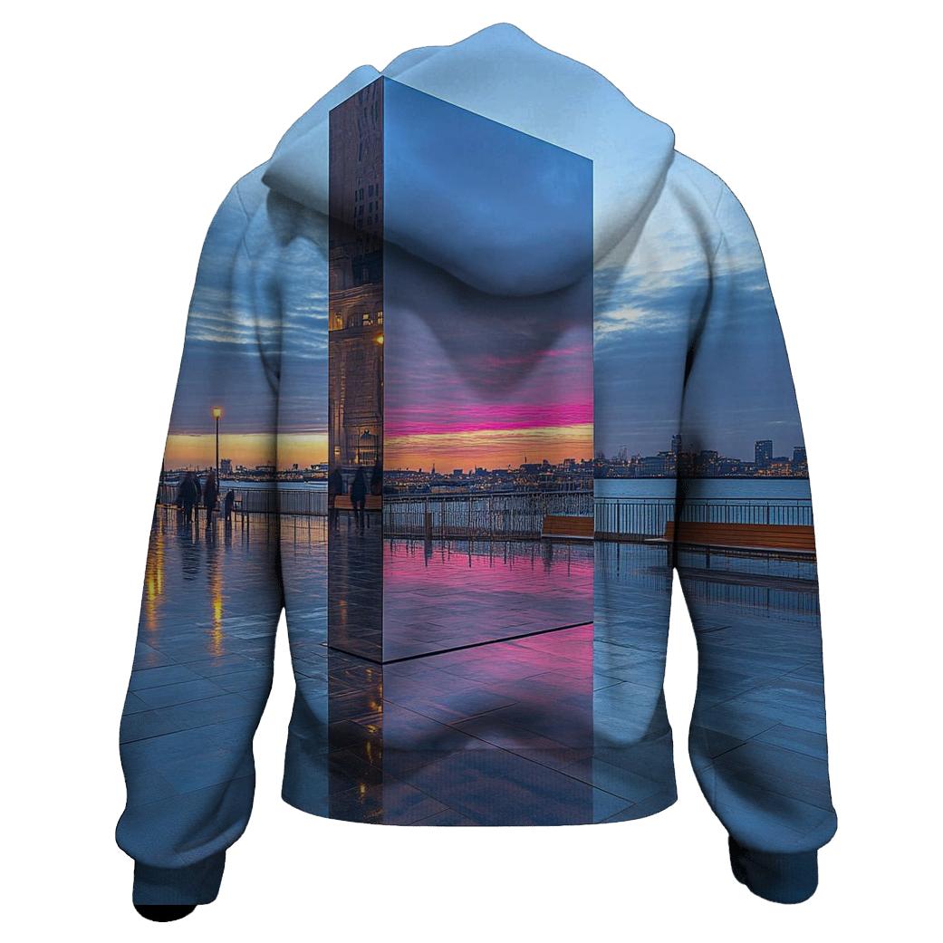 Sky Mirror Plaza lightweight hoodies