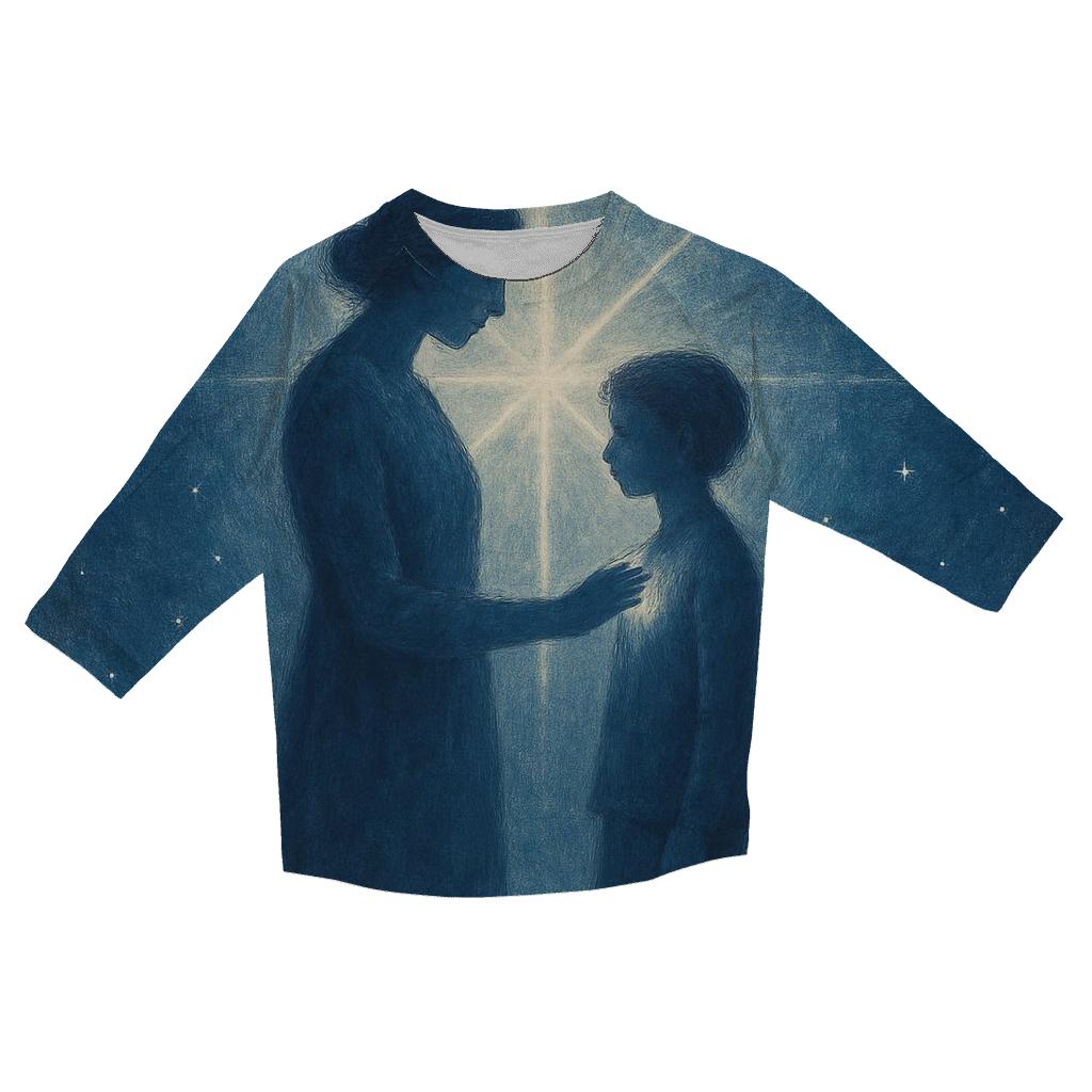 The Quiet North Star Of Childhood trendy 3/4 sleeve tops