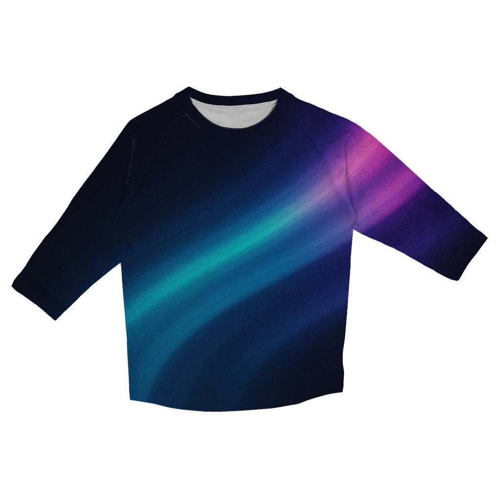 Magnetic Storm Drift Gradient personalized 3/4 sleeve tees
