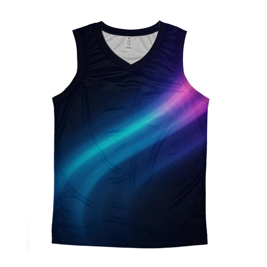 Magnetic Storm Drift Gradient graphic print tank tops