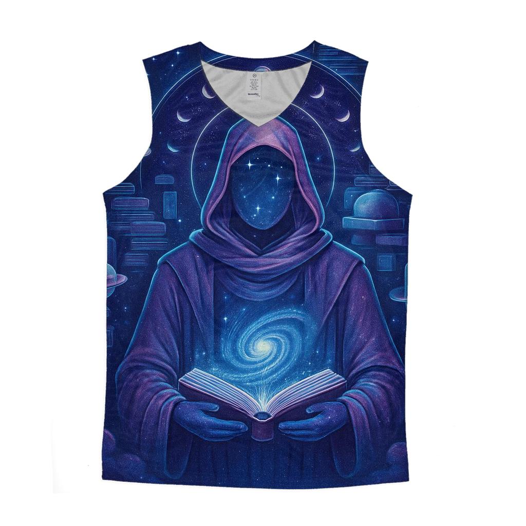 The Nebula Librarian custom tank tops