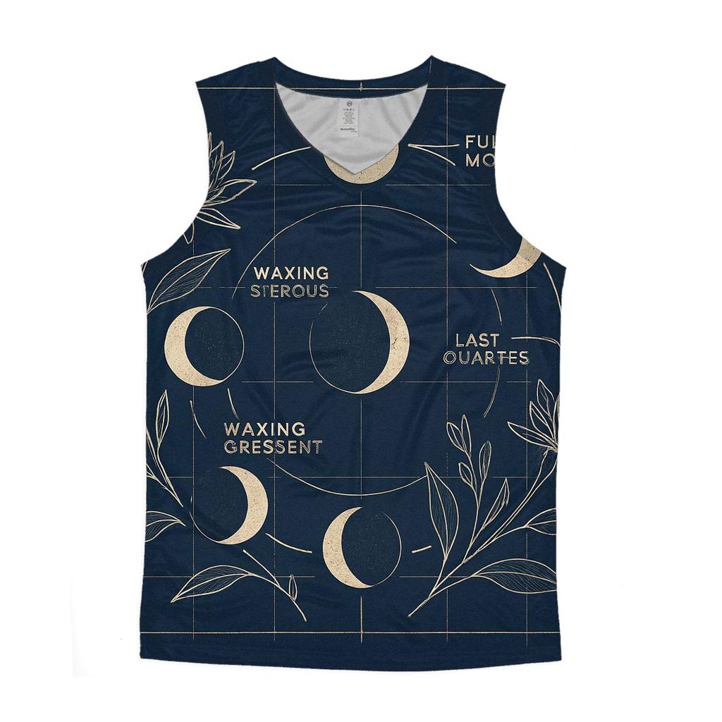 Lunar Botanica Blueprint casual summer tank tops