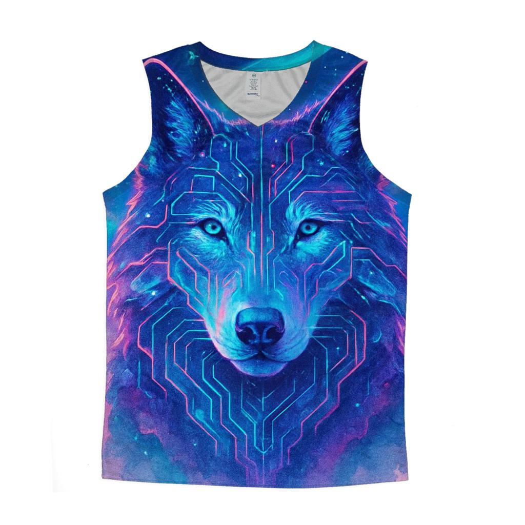 Aurora Circuit Dreamwolf sports performance tank tops