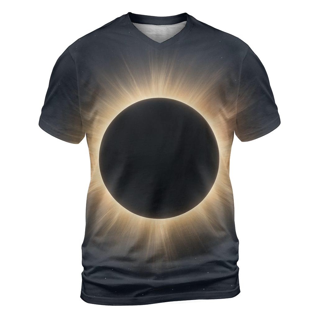 Eclipse Corona Lacework unique graphic print tees