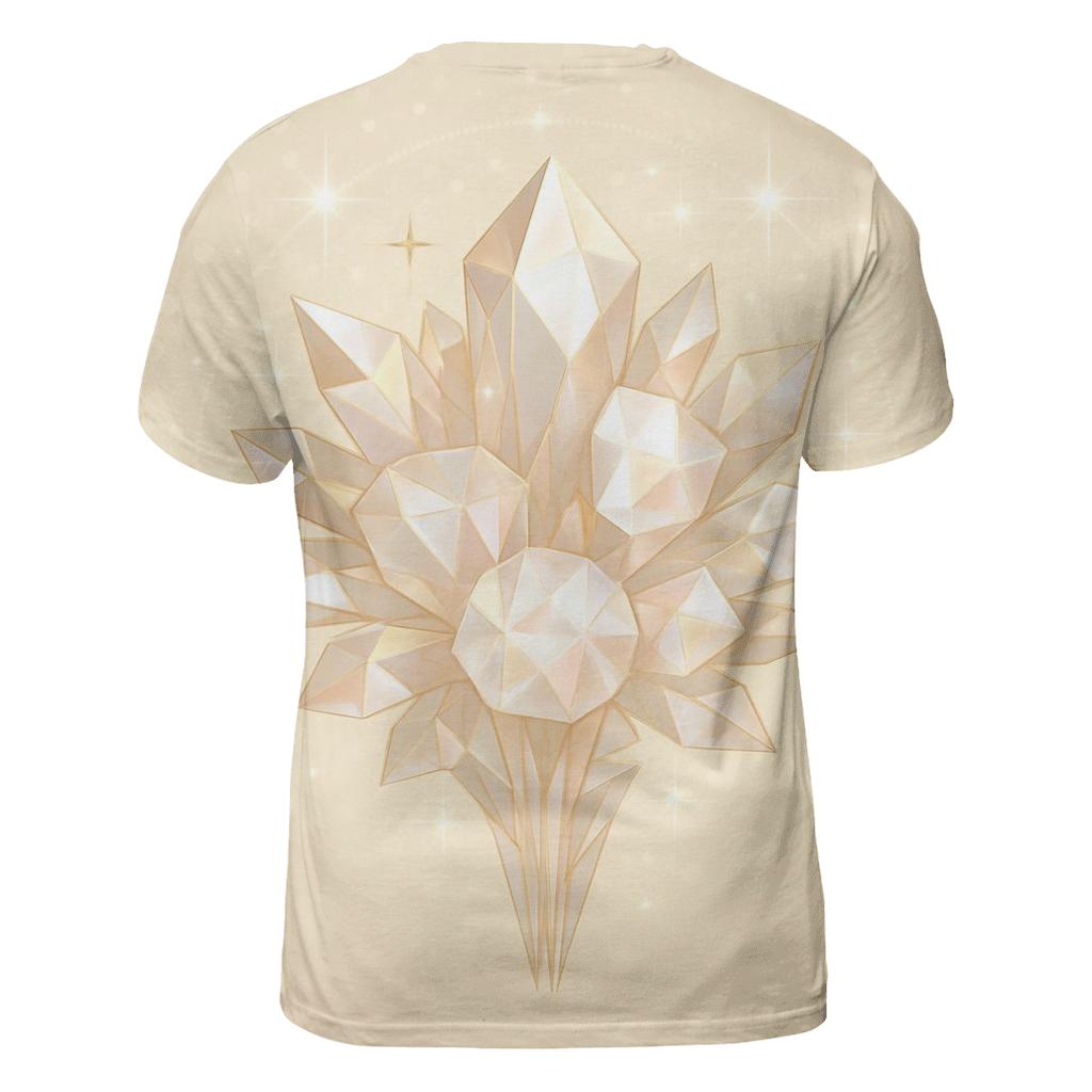 Champagne Prism Bouquet custom all-over print shirts