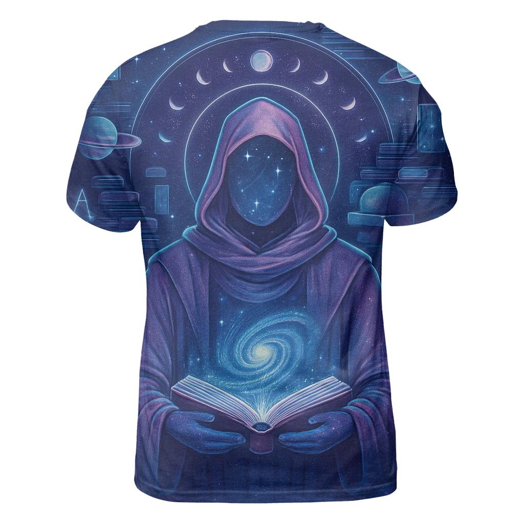 The Nebula Librarian trendy printed shirt styles