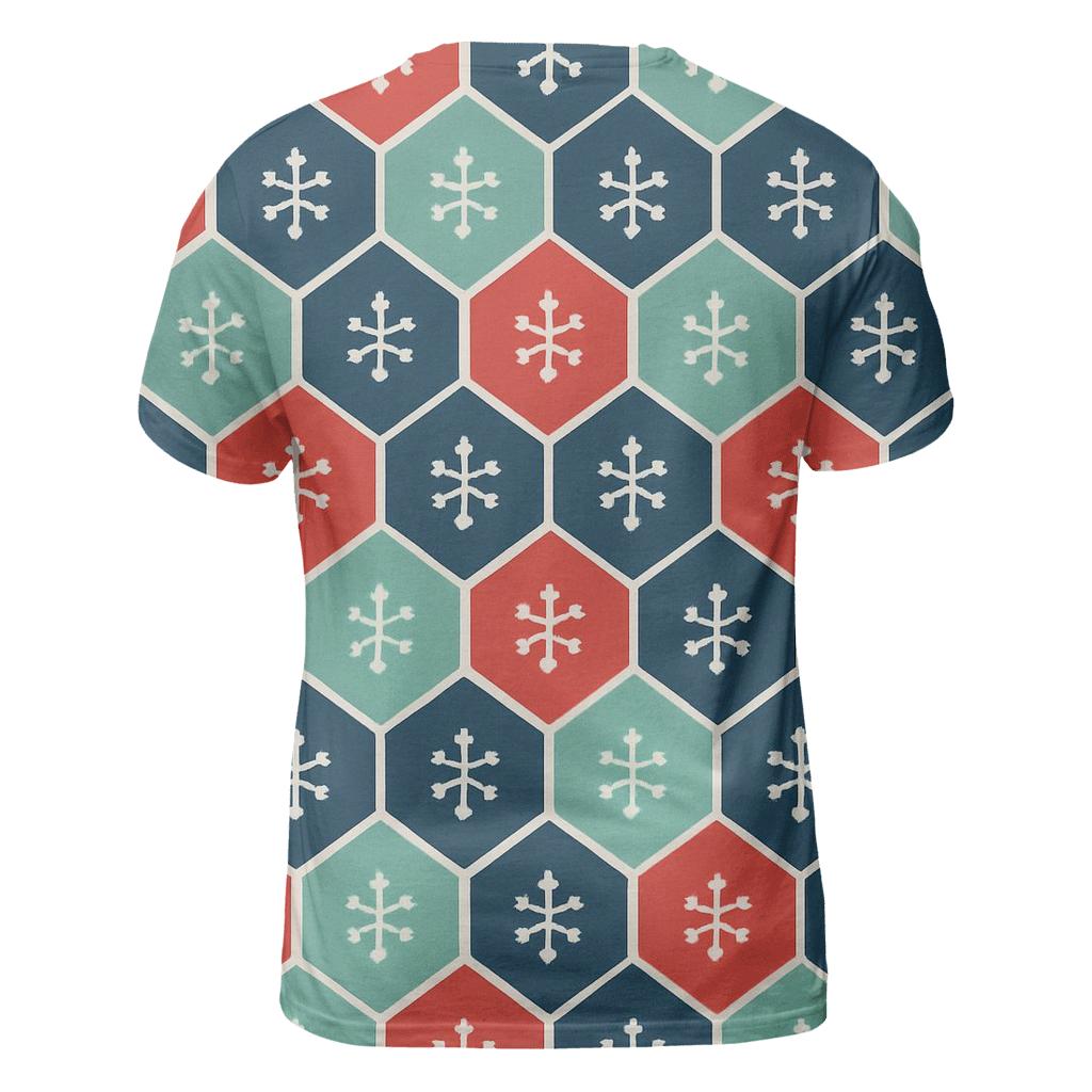Snowflake Constellation Quilt unique graphic print tees